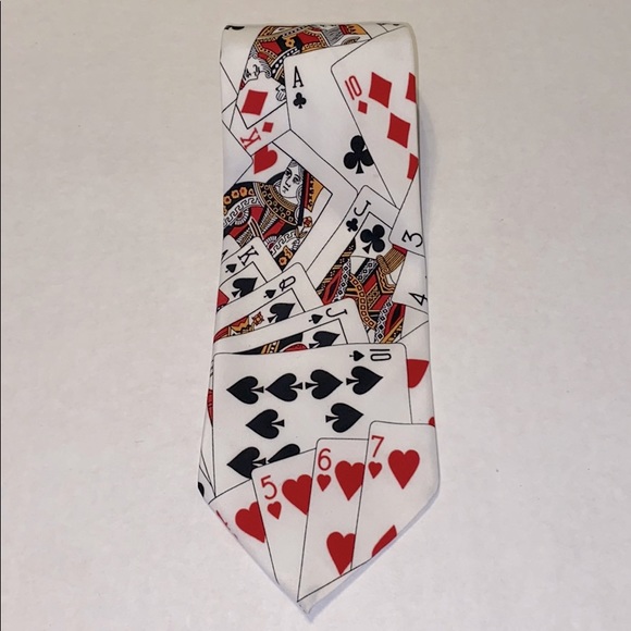 ♣️♦️ Playing Cards Tie  ♠️♥️ - Picture 3 of 5